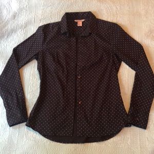 Long sleeve collared button up